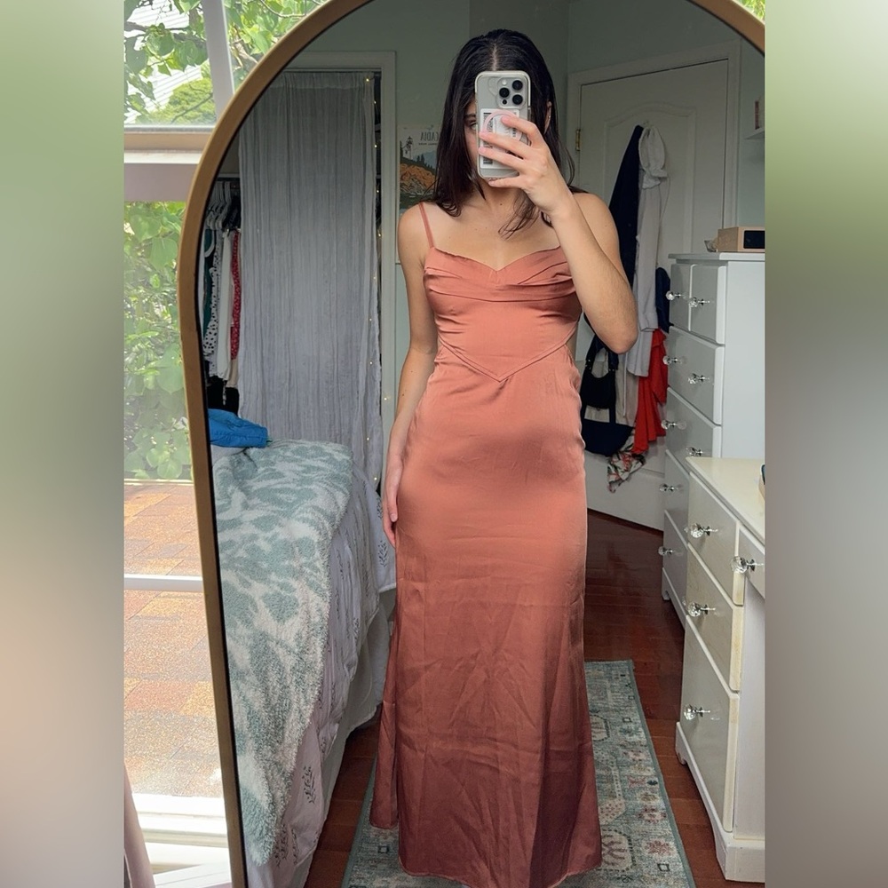 Hello Molly maxi dress (coral)